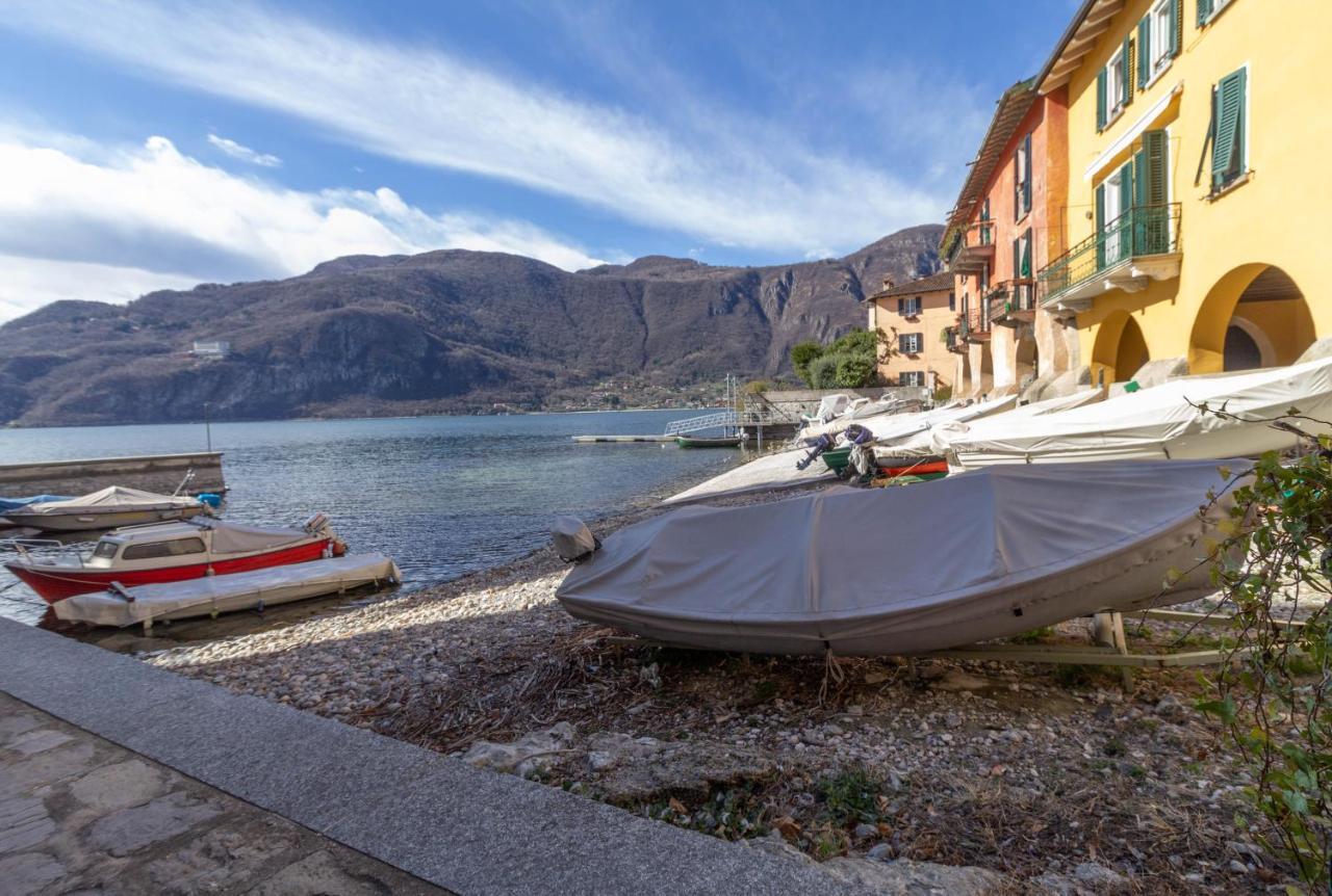 Mamma Ciccia Holiday Home - Lake Front Apartment Мандельо дел Ларио Екстериор снимка